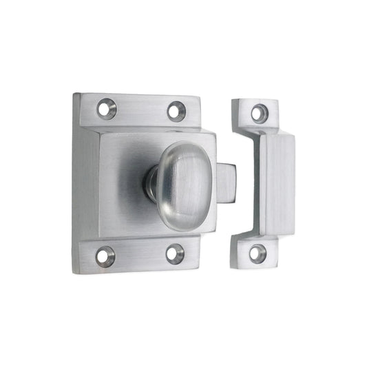 Cupboard Catch Satin Chrome