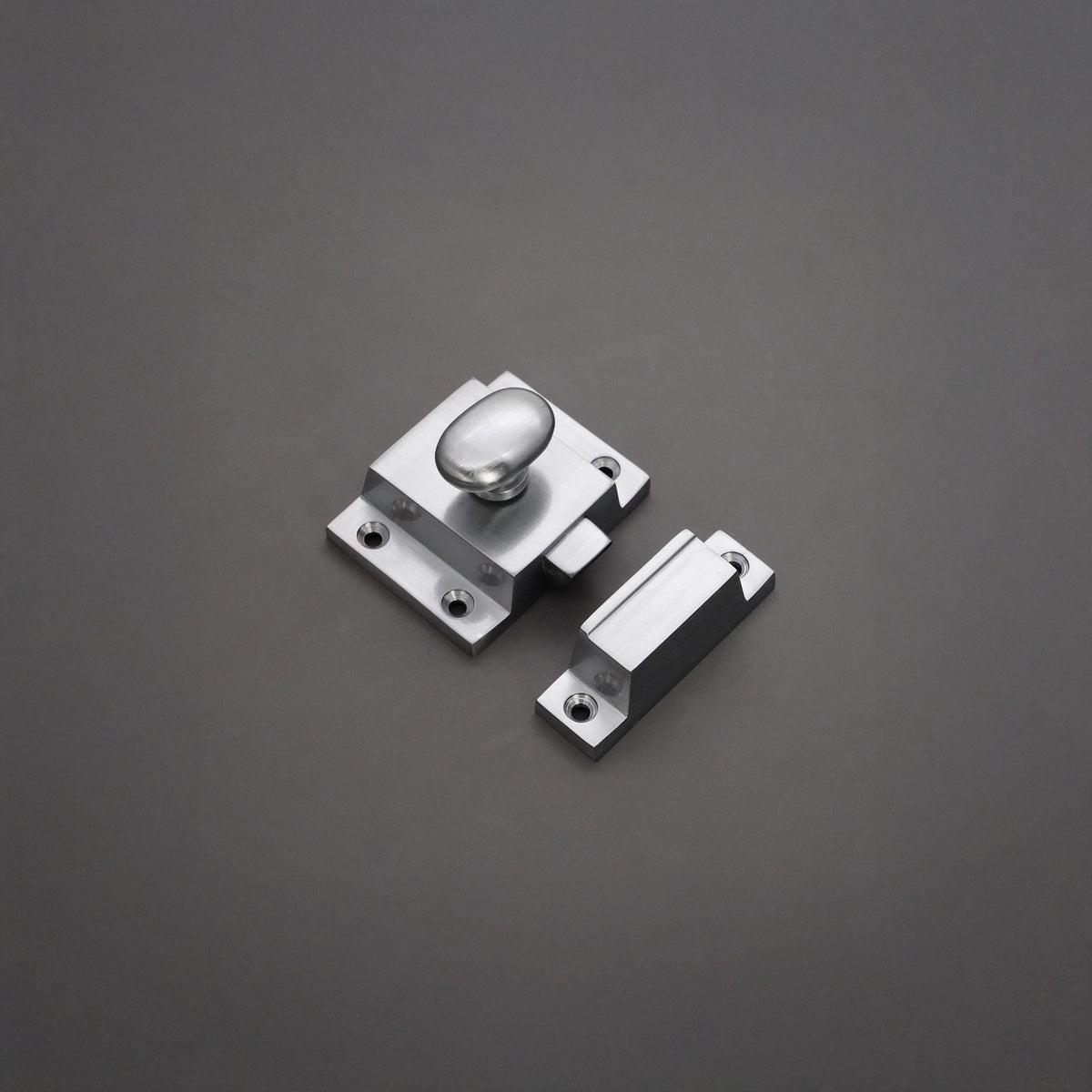 Cupboard Catch Satin Chrome