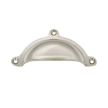 Cottage Cup Pull Polished Nickel