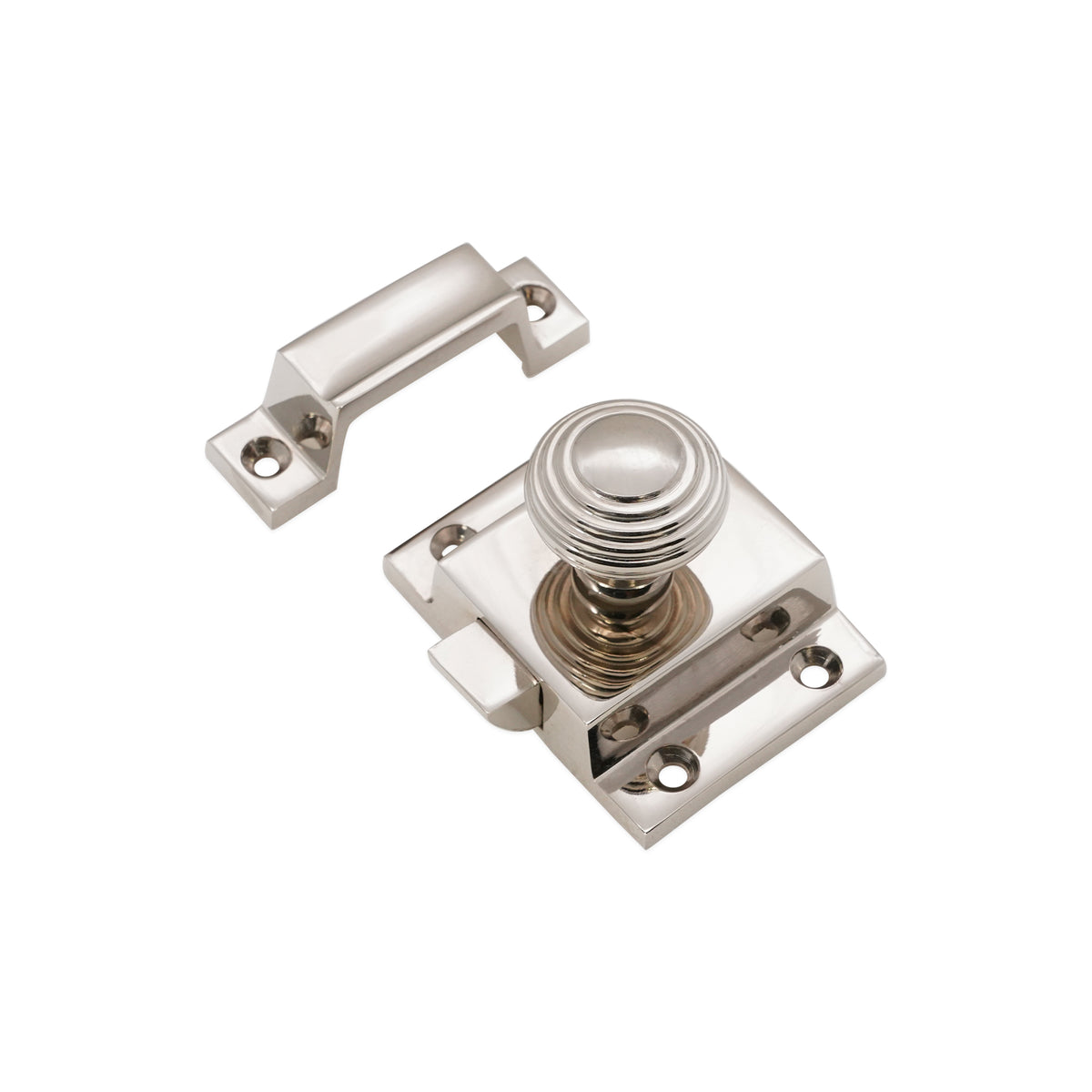 Beehive Cupboard Catch Polished Nickel