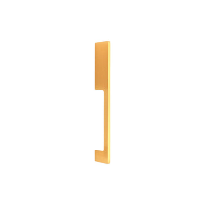 Sleek Bar Handles Satin Brass Medium