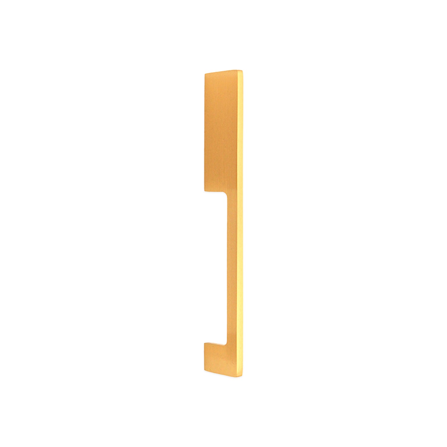 Sleek Bar Handles Satin Brass Large
