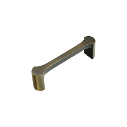 Tulip Pull Handle 115mm Antique Brass
