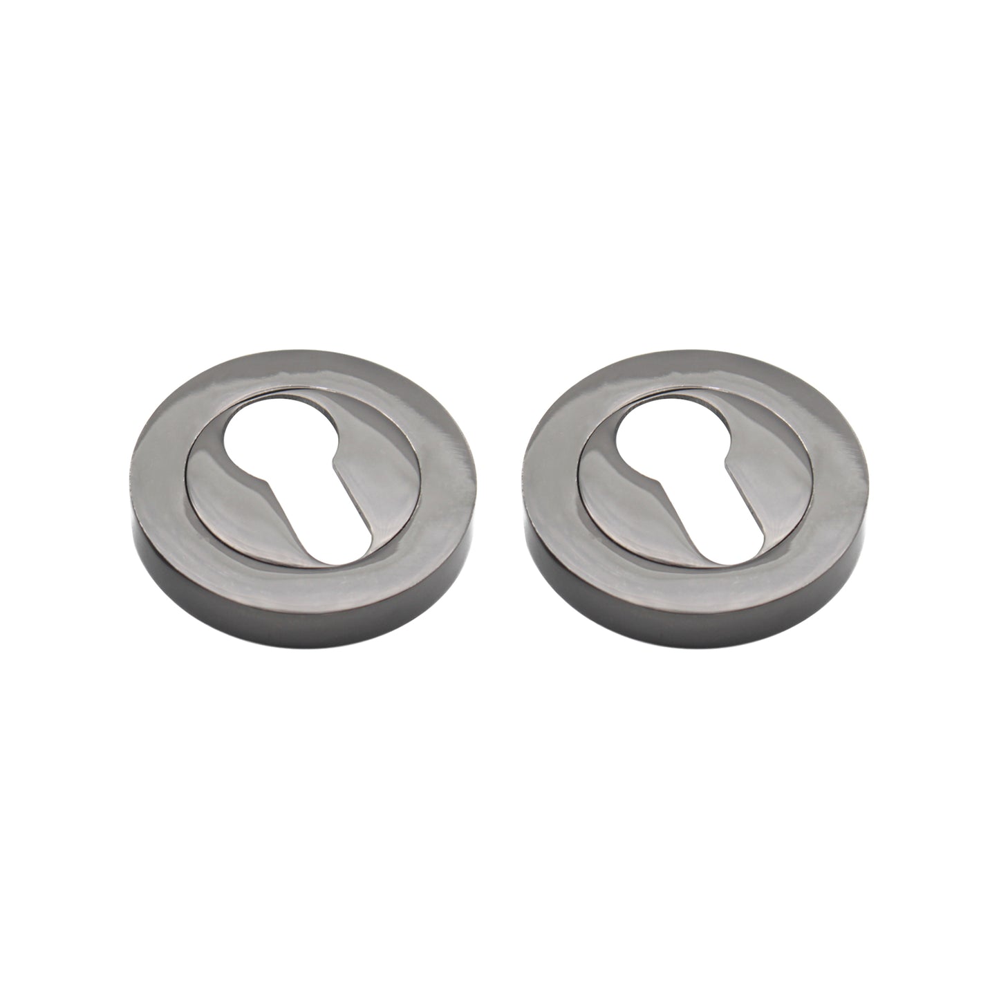 Euro Profile Escutcheon Black Nickel