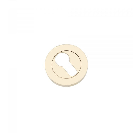 Euro Profile Escutcheon PVD Brass