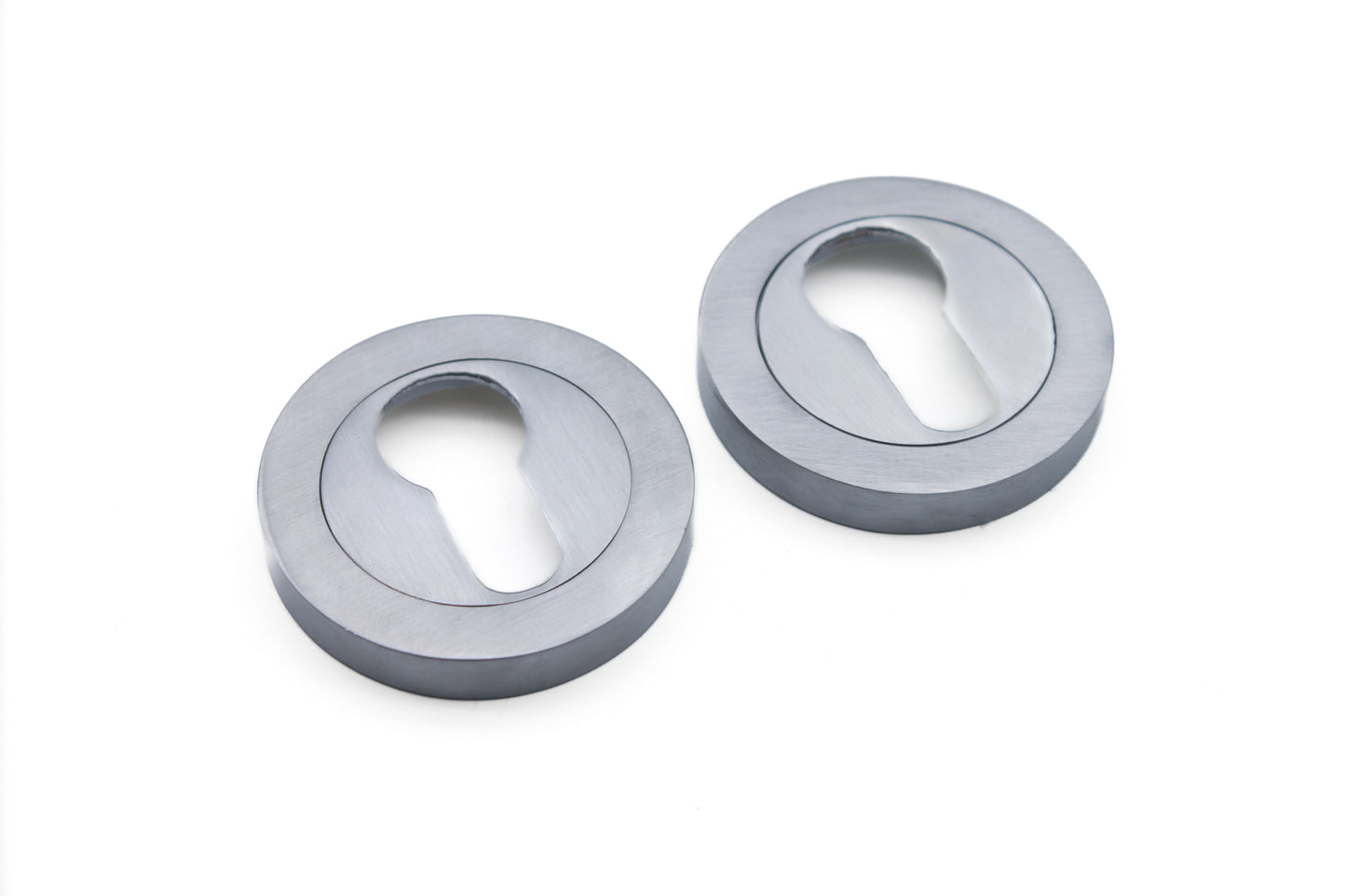 Euro Profile Escutcheon Satin Chrome