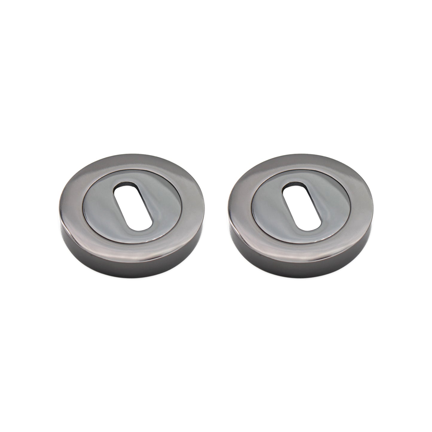 Oval Standard Escutcheon Black Nickel