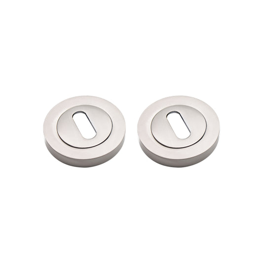Oval Standard Escutcheon Satin Nickel