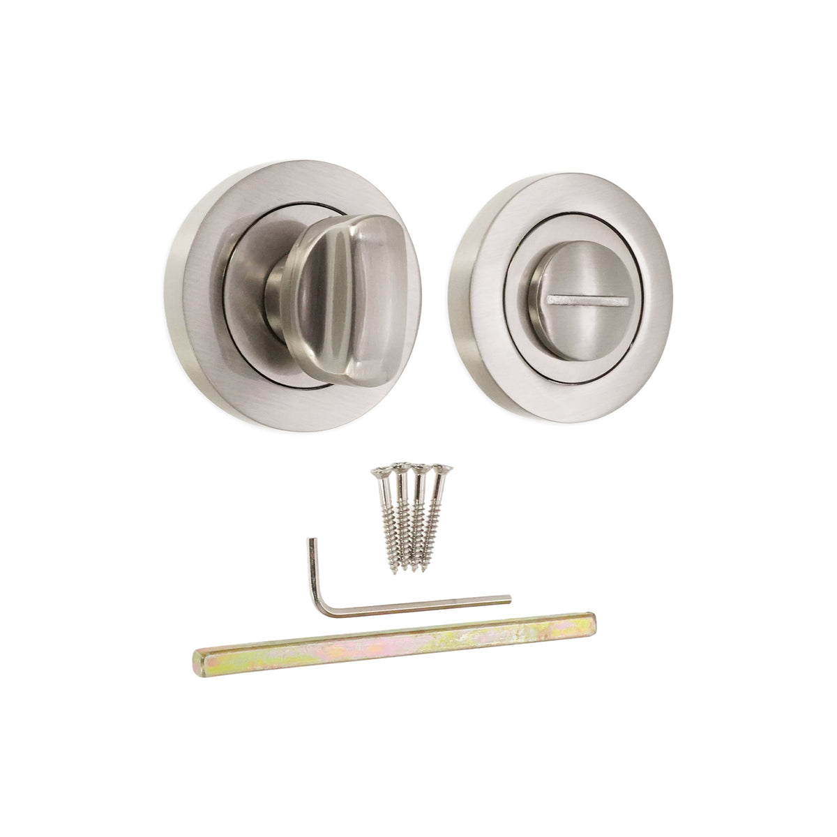 Standard Turn & Release Satin Nickel