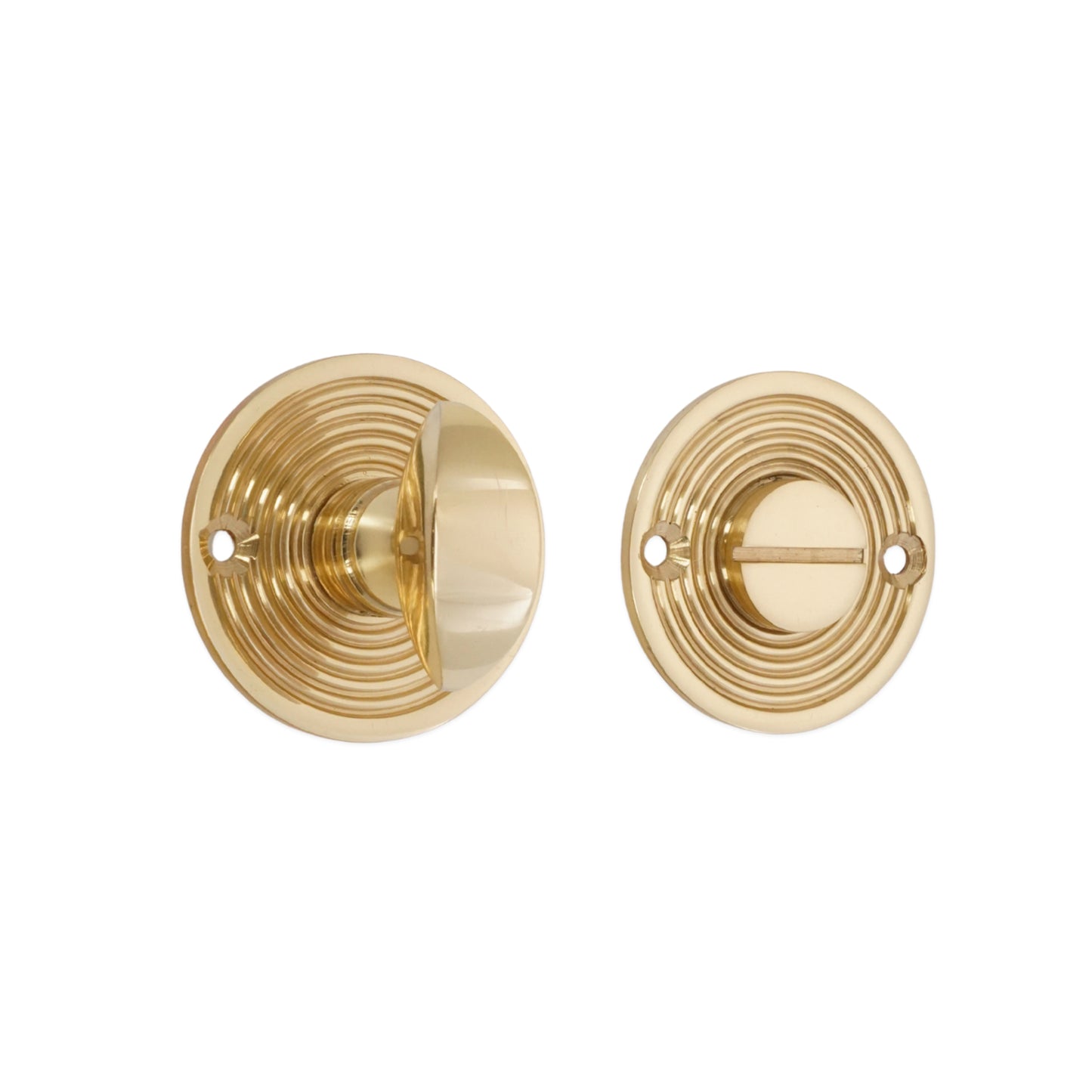 Beehive Turn & Release Polished Brass
