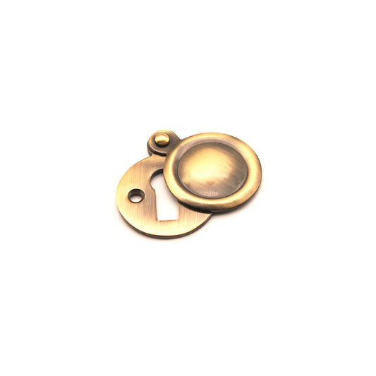 Victorian Key hole Covered Antique Brass