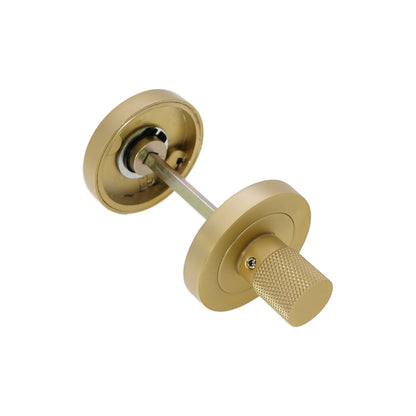 Connaught Knurled Turn & Release Satin Brass