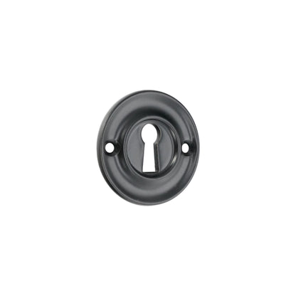 Slimline Standard Escutcheon Matt Black