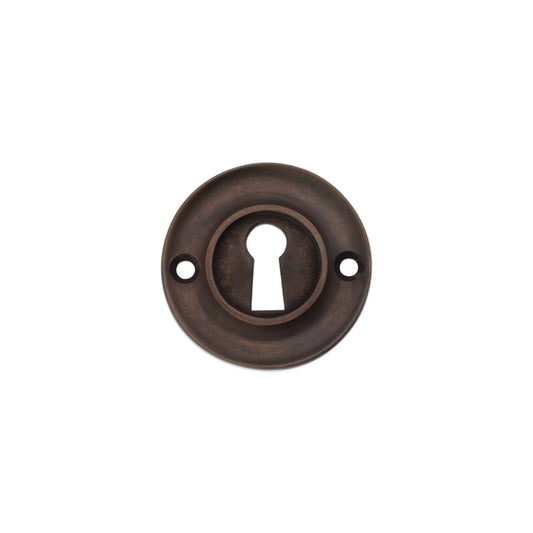 Slimline Standard Escutcheon Matt Antique