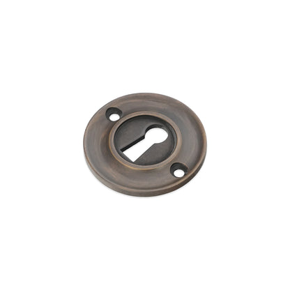 Slimline Standard Escutcheon Matt Antique