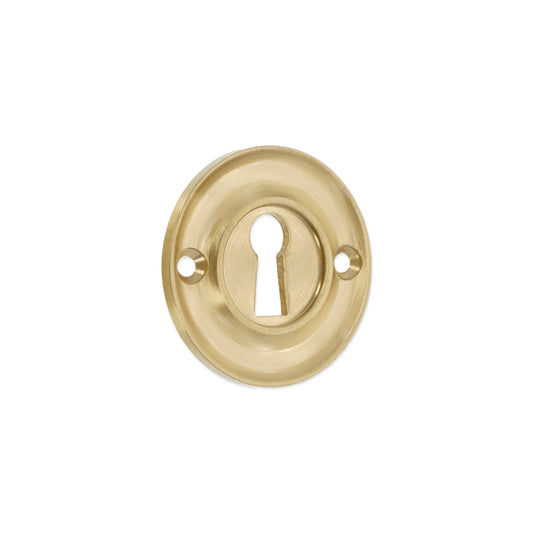 Slimline Standard Escutcheon Satin Brass