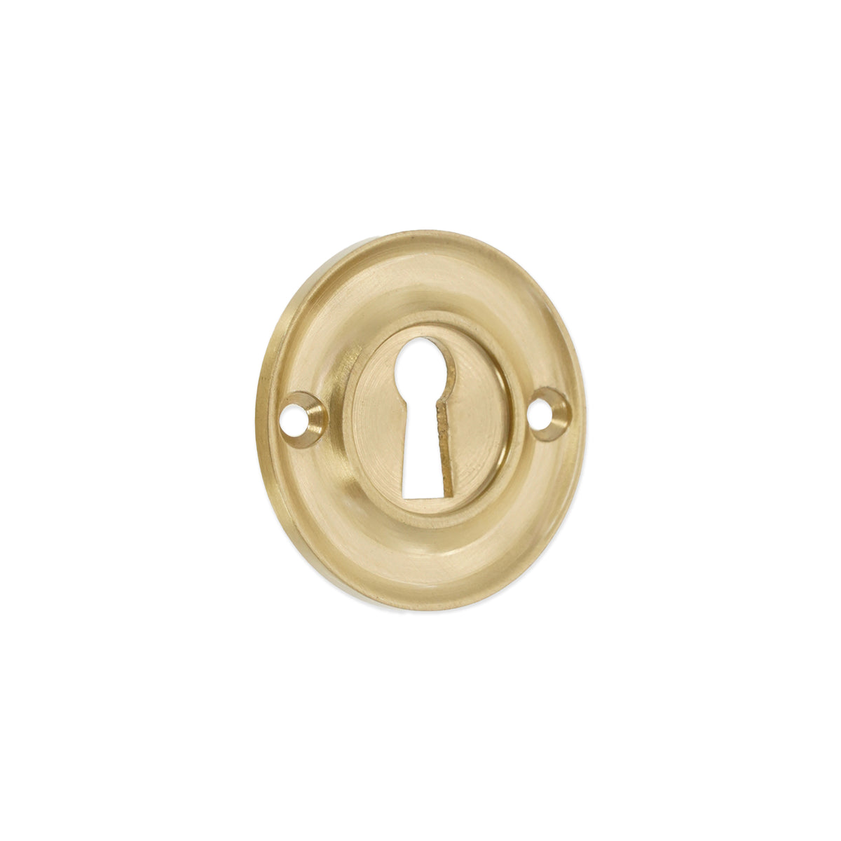 Slimline Standard Escutcheon Satin Brass