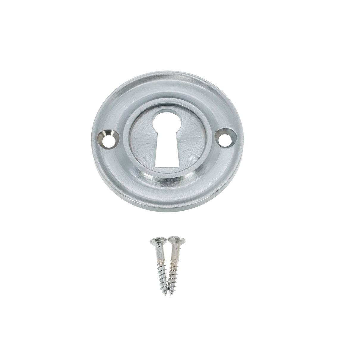 Slimline Standard Escutcheon Satin Chrome