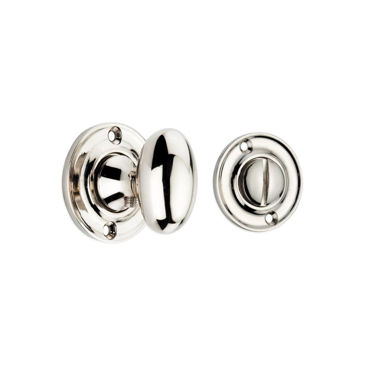 Slimline Turn & Release Polished Nickel