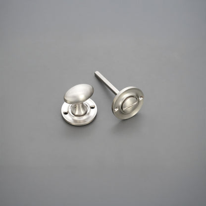 Slimline Turn & Release Satin Nickel
