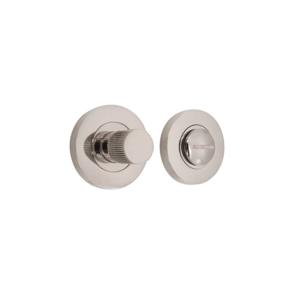 Linear Knurlmond Thumb Turn & Release Polished Nickel