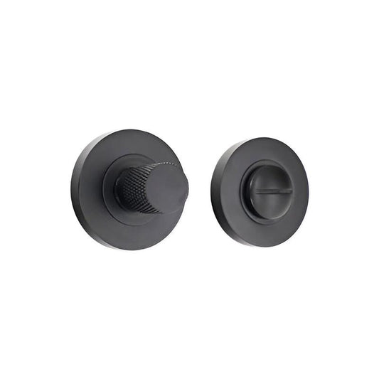 Jewel Knurlmond Thumb Turn & Release Matt Black