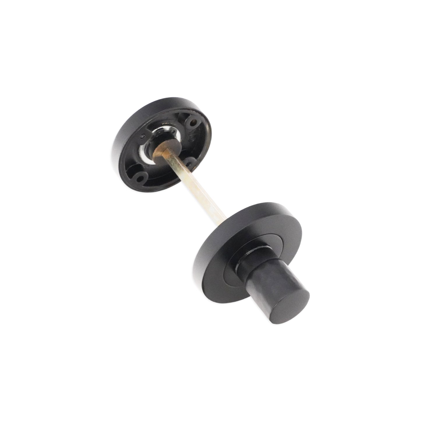 Hammered Knurlmond Thumb Turn & Release Matt Black