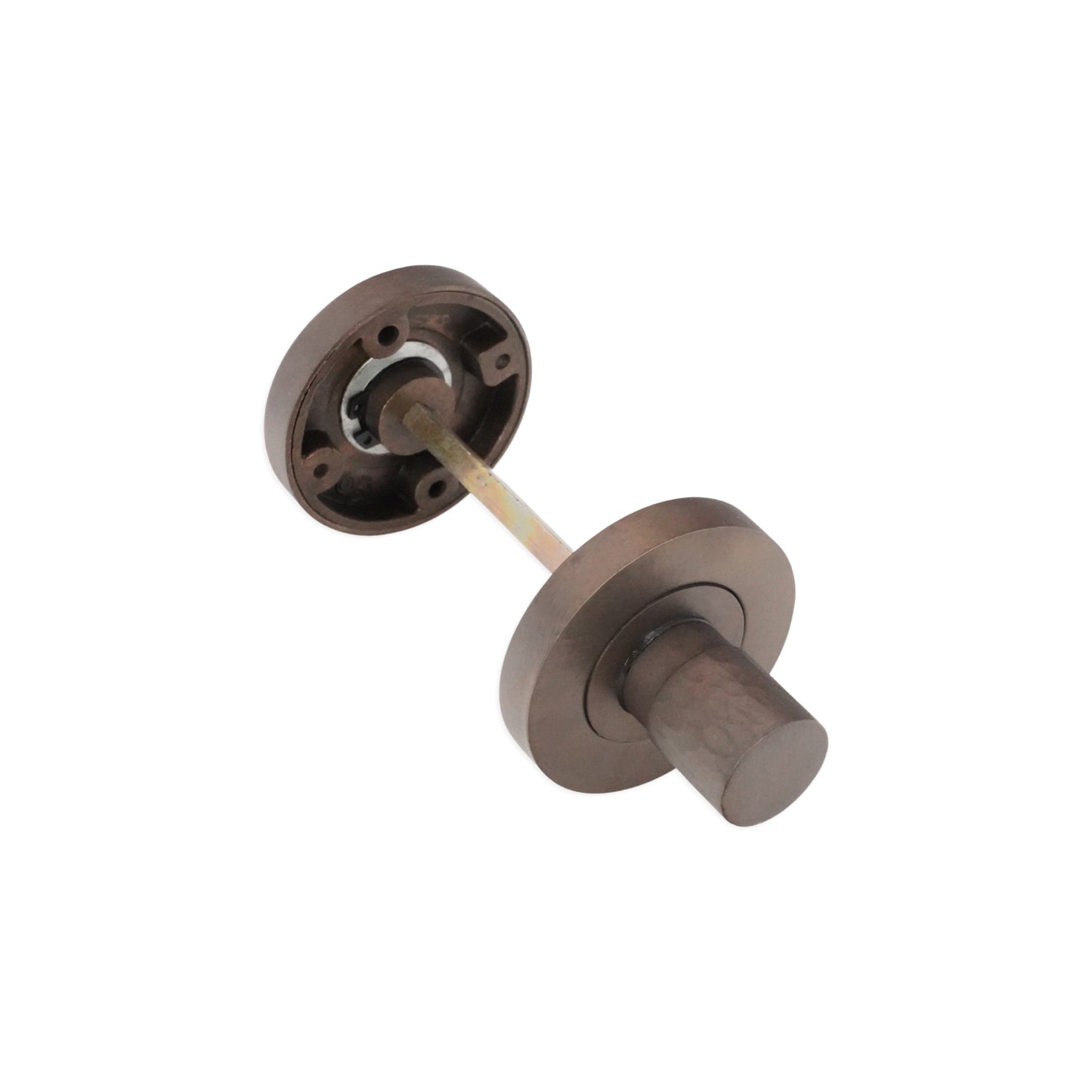 Hammered Knurlmond Thumb Turn & Release Matt Antique