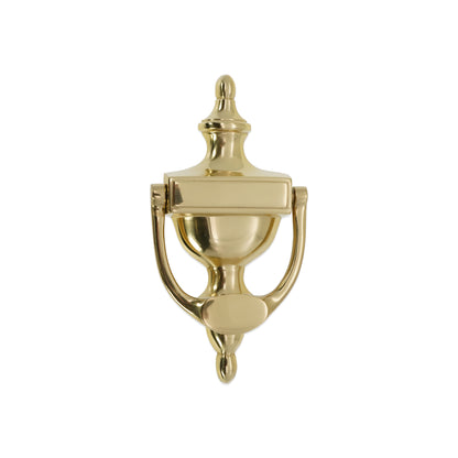 Victorian Door Knocker 150mm Polished Brass