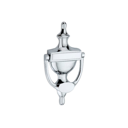 Victorian Door Knocker 150mm Polished Chrome