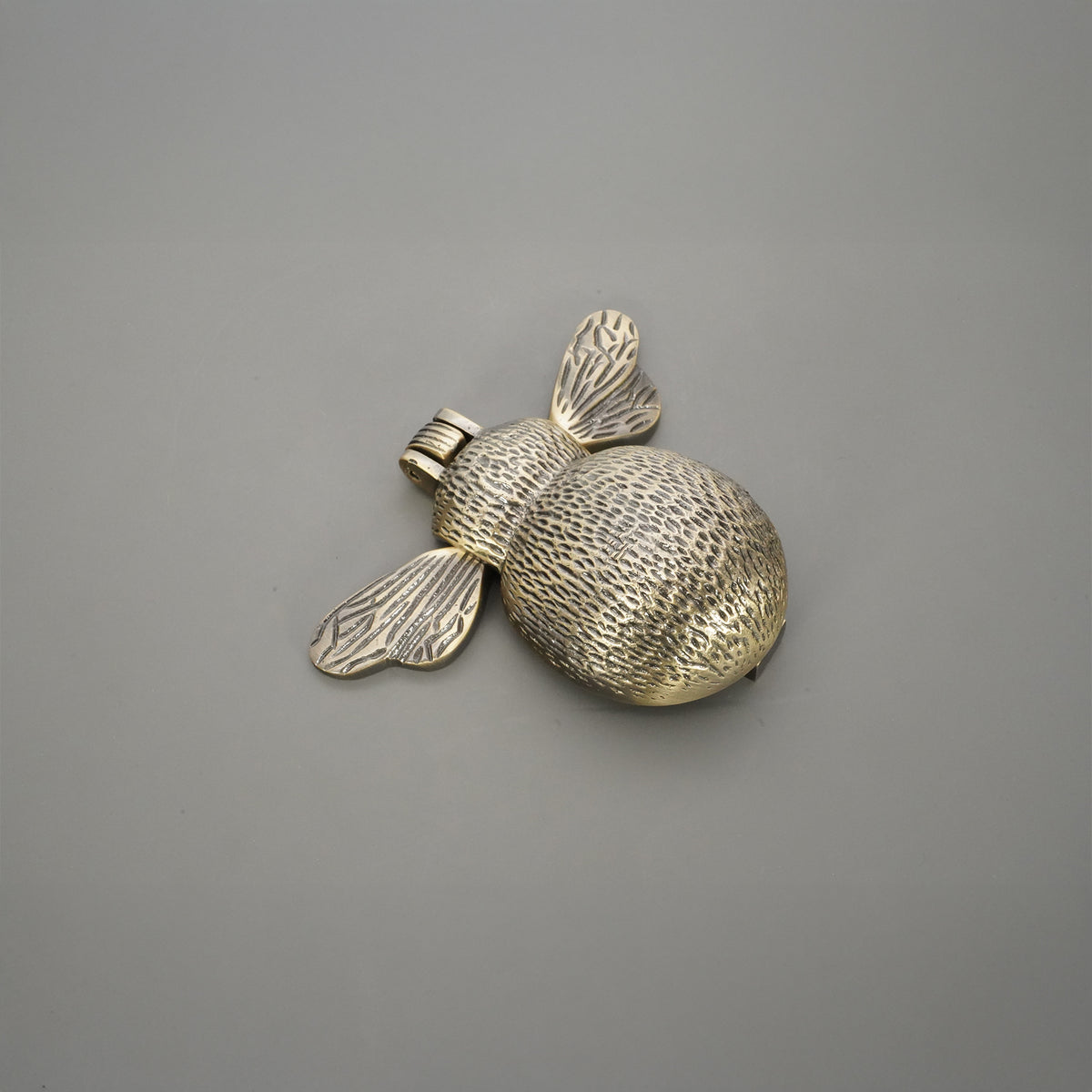 Bumble Bee Door Knocker Antique Brass