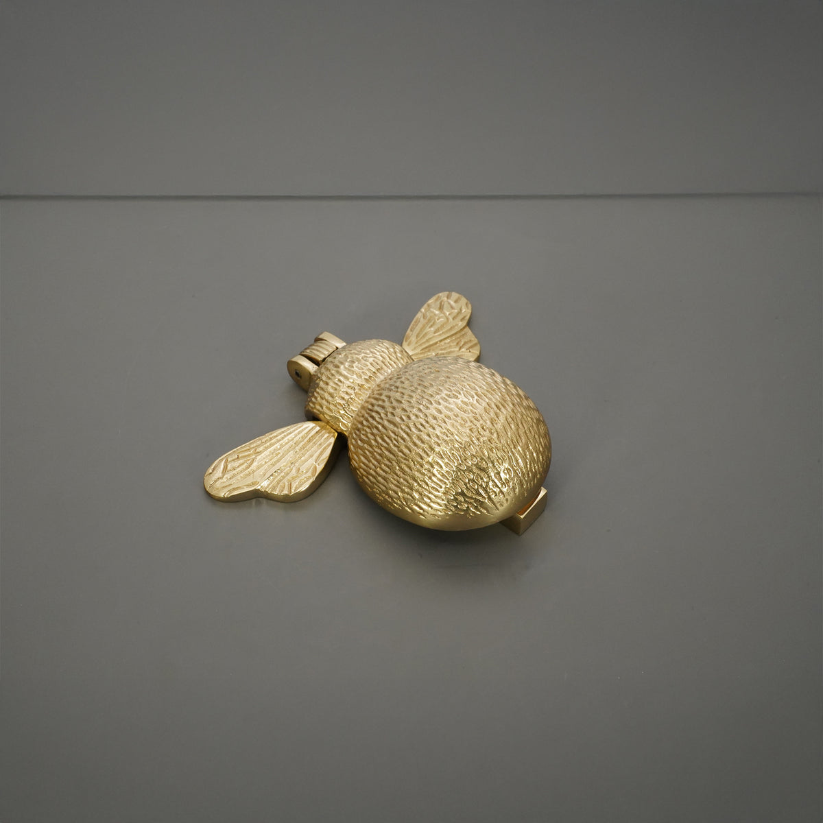 Bumble Bee Door Knocker Polished Brass