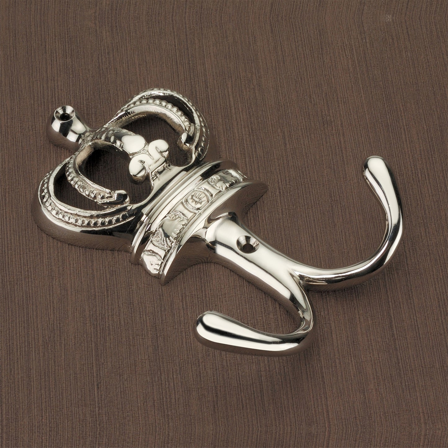 Crown Hook Polished Nickel