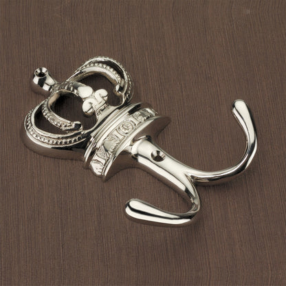 Crown Hook Polished Nickel