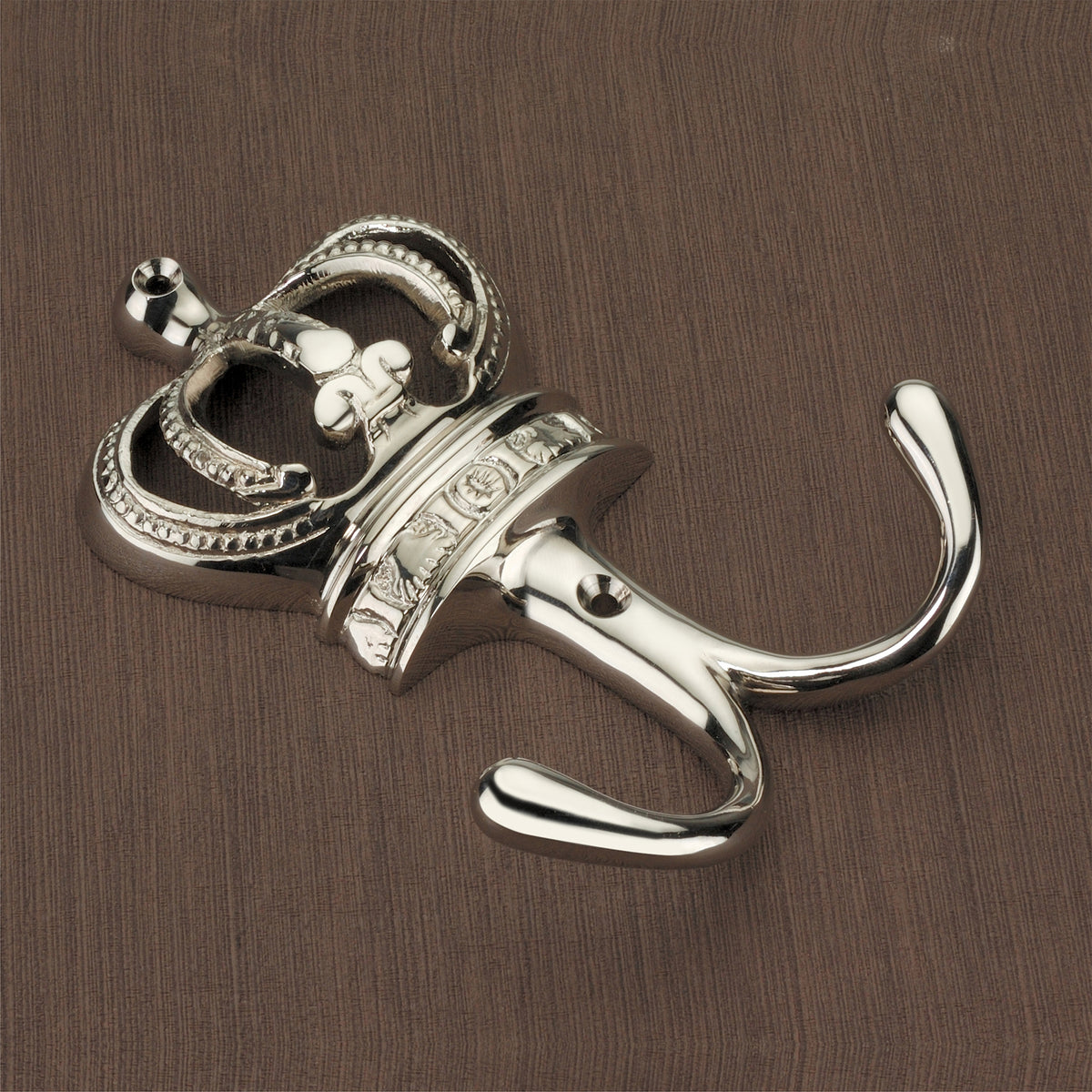 Crown Hook Polished Nickel