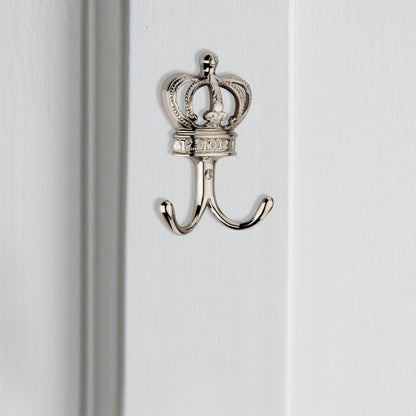 Crown Hook Polished Nickel