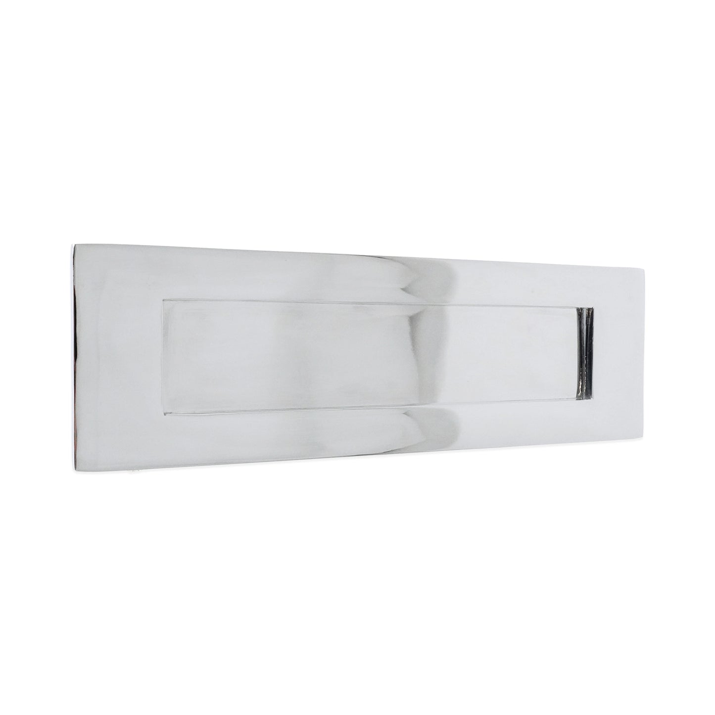 Victorian Letter Plate 250mm Polished Chrome