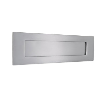 Victorian Letter Plate 250mm Satin Chrome