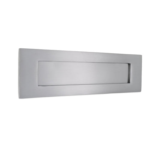 Victorian Letter Plate 250mm Satin Chrome