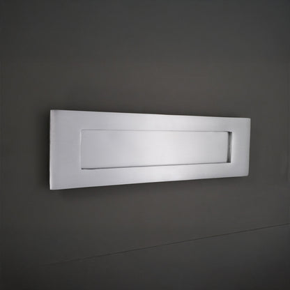 Victorian Letter Plate 250mm Satin Chrome