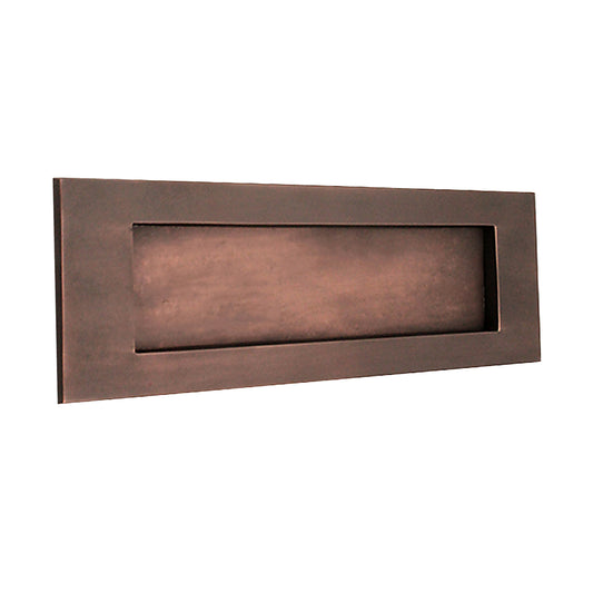 Victorian Letter Plate 300mm Aged Bronze