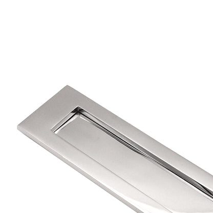 Victorian Letter Plate 300mm Polished Chrome