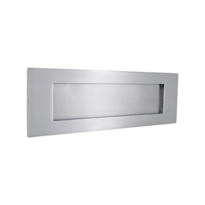 Victorian Letter Plate 300mm Satin Chrome