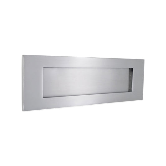 Victorian Letter Plate 300mm Satin Chrome