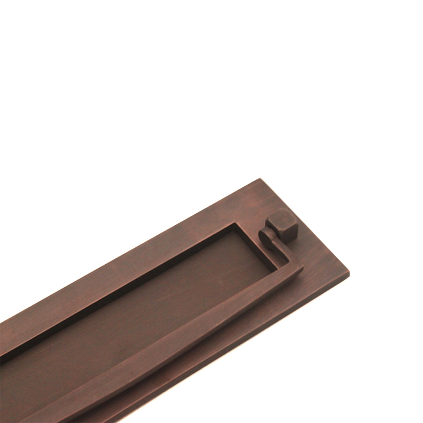 Regency Knocker Postal Plate 250mm Aged Bronze