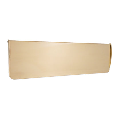 Tidy Flap 300 x 87mm Satin Brass