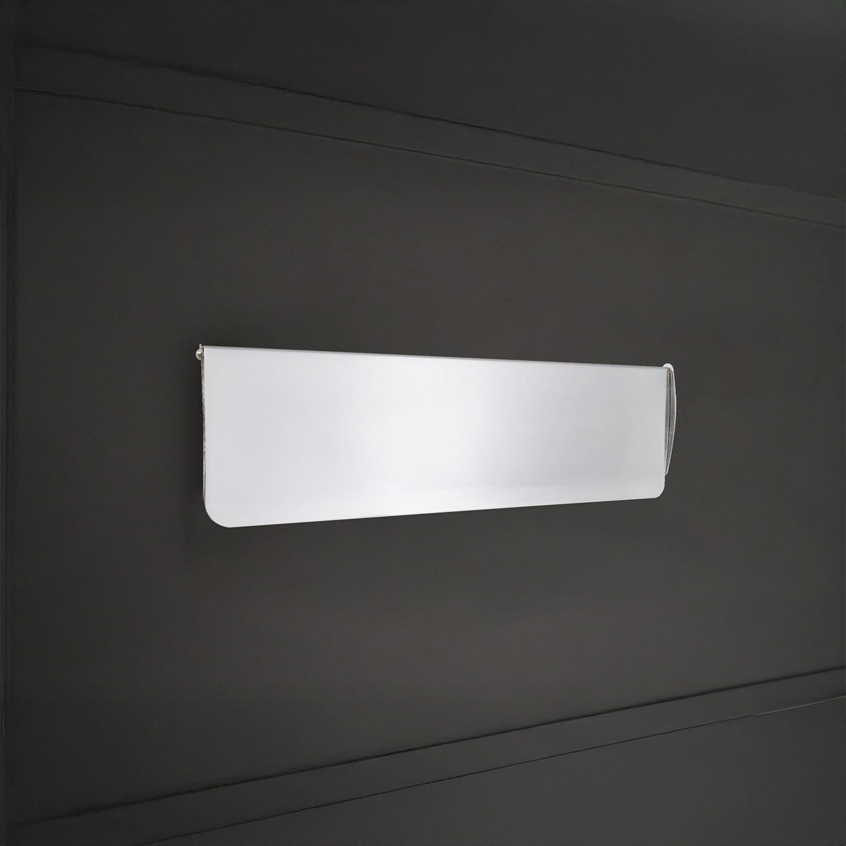 Tidy Flap 300 x 87mm Satin Chrome