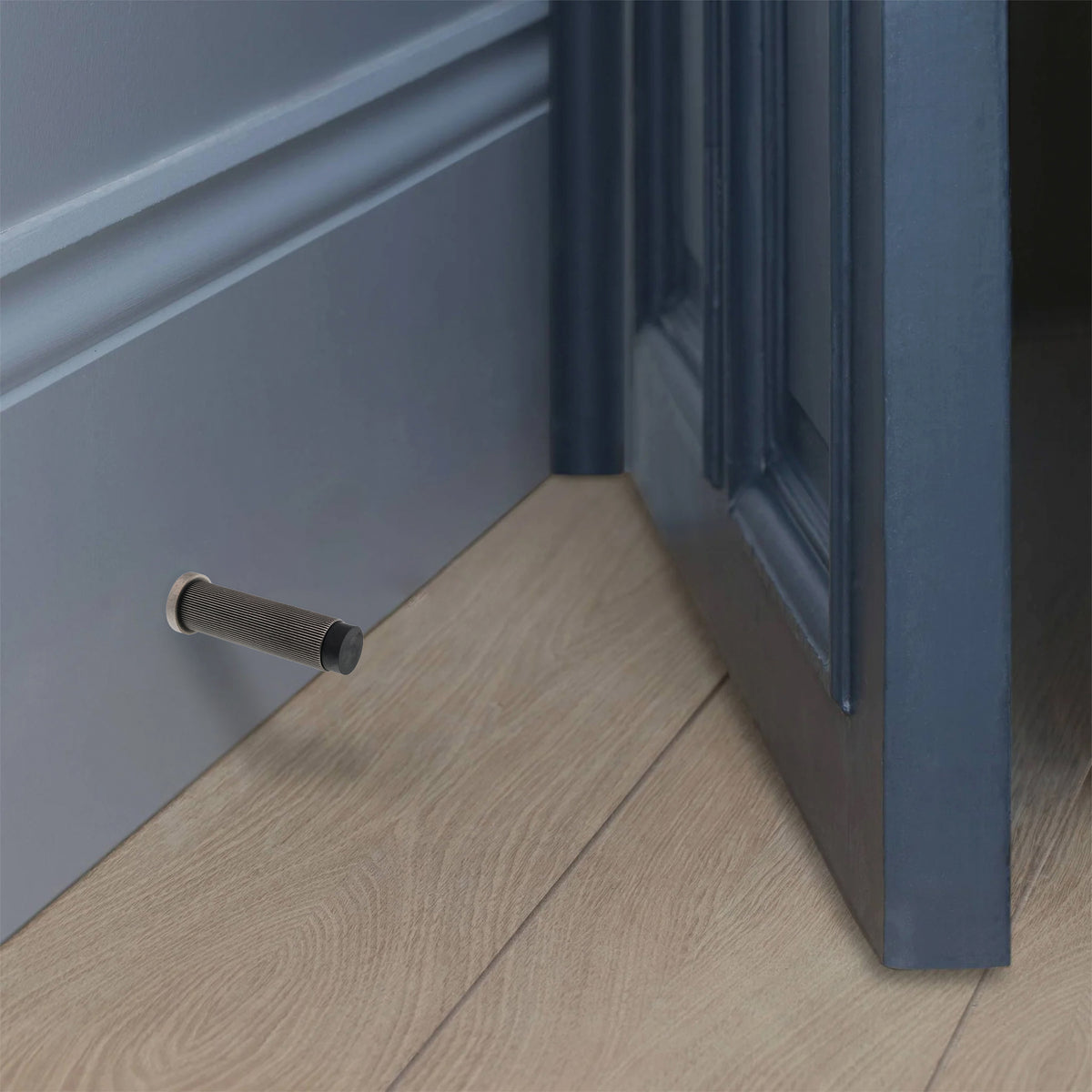 Connaught Linear Door Stopper Pewter
