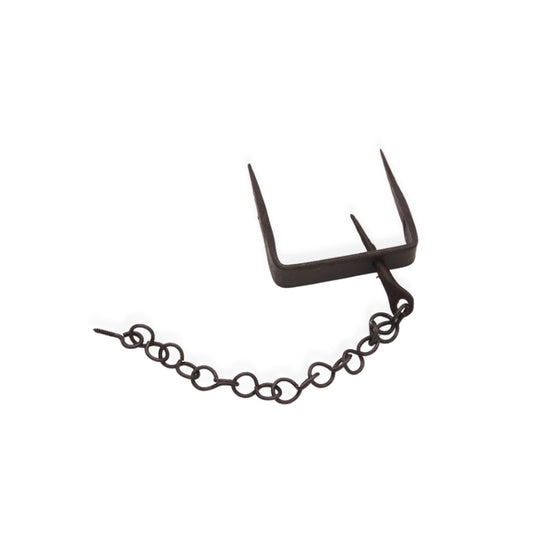 Iron Locking Staple Pin Beeswax