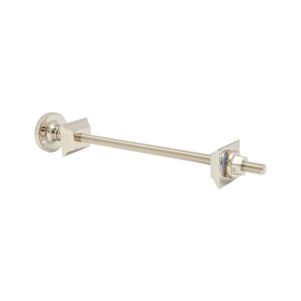 Cast Iron Radiator Brass Wall Stay Bracket Polished Nickel